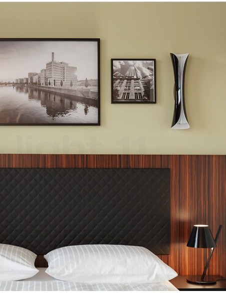 Artemide lámpara de pared Cadmo Led W 3000K Bco/Nro