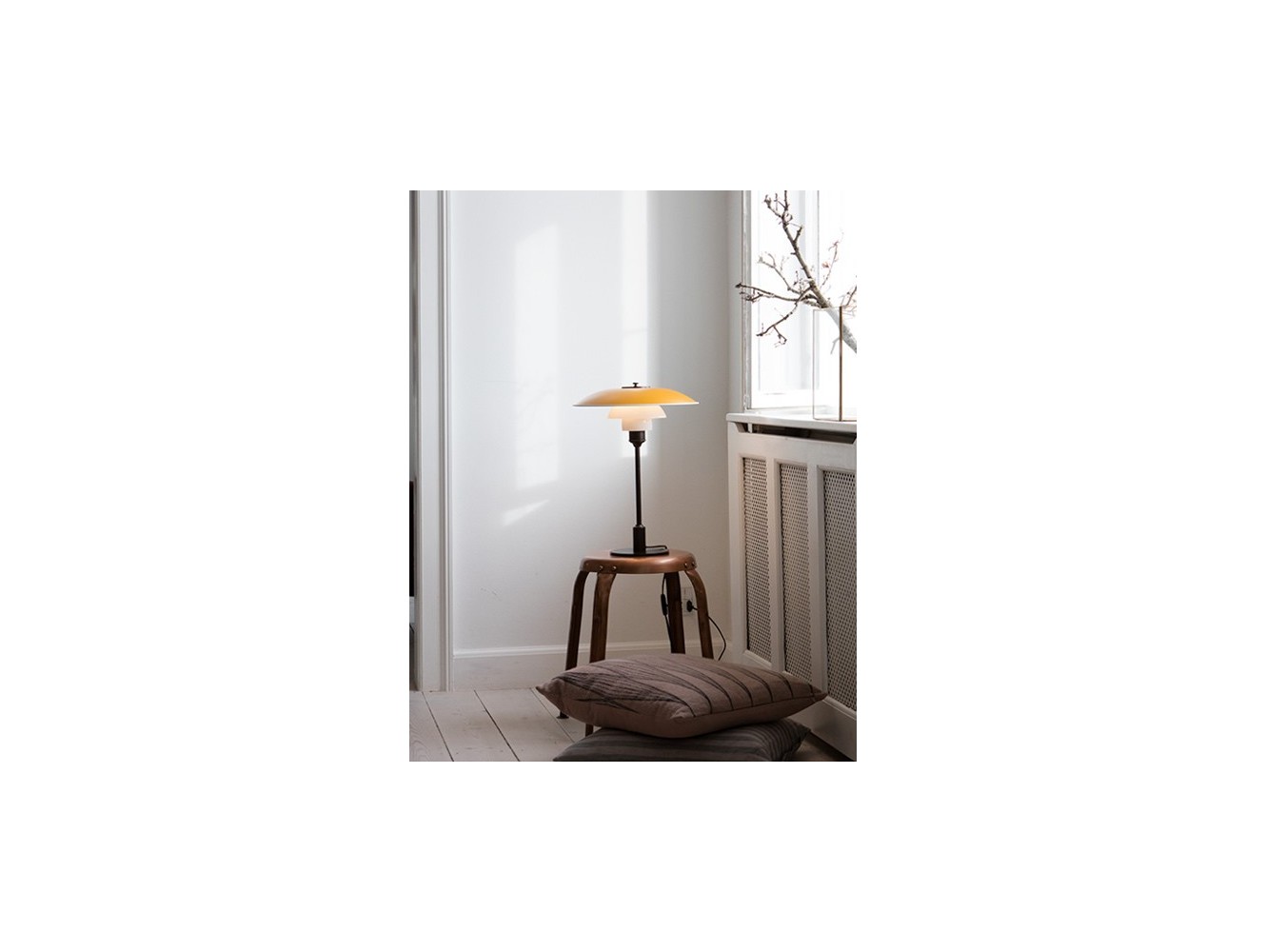 Comprar Louis Poulsen lámpara de sobremesa PH 3½-2½ 60W E14 CHR GLASS