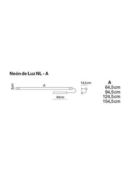 Comprar Marset Neon Luz NL-A LED Lámpara pared