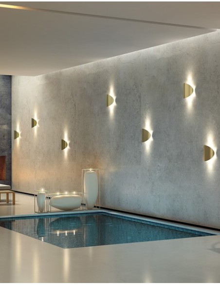 Estiluz lámpara de pared Indoor / Outdoor Lune
