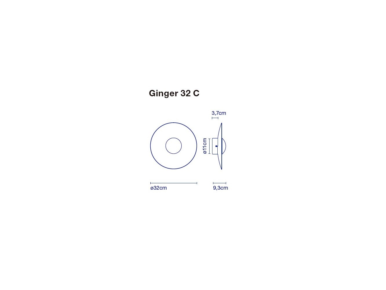 Comprar Marset GINGER 32 C Lámpara de pared