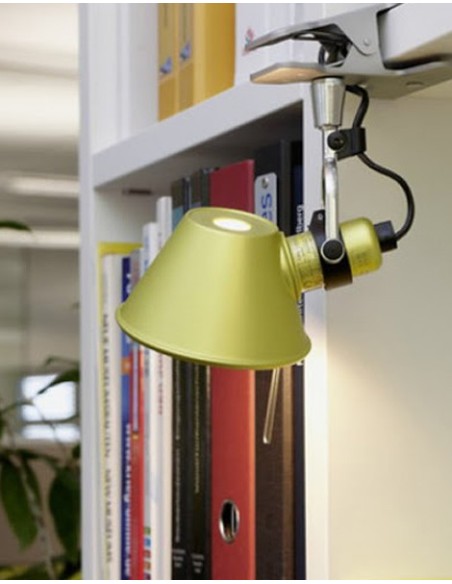 Artemide lámpara de pared Tolomeo Led pinza