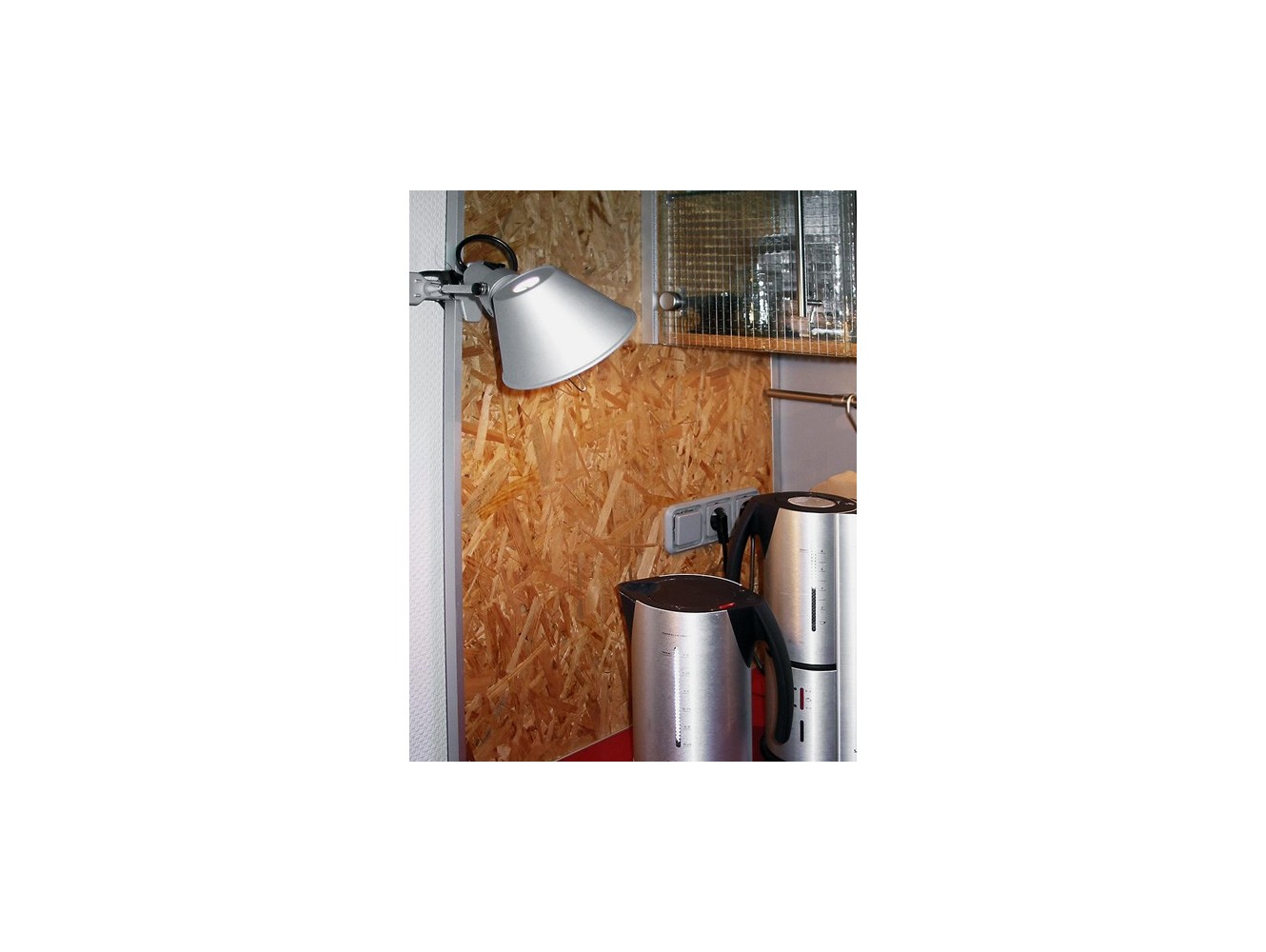 Artemide lámpara de pared Tolomeo Led pinza