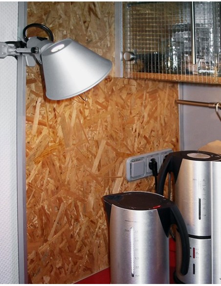 Artemide lámpara de pared Tolomeo Led pinza