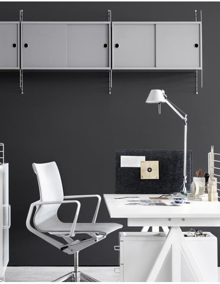 Artemide cuerpo lámpara pared / sobremesa / pie Tolomeo Led T Alu