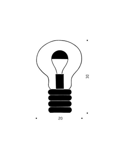 Ingo Maurer lámpara Sobremesa Bulb LED