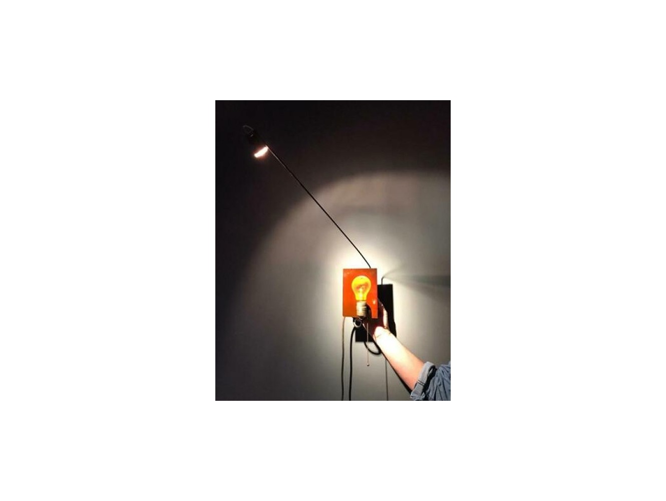 Ingo Maurer lámpara Pared Holonzki