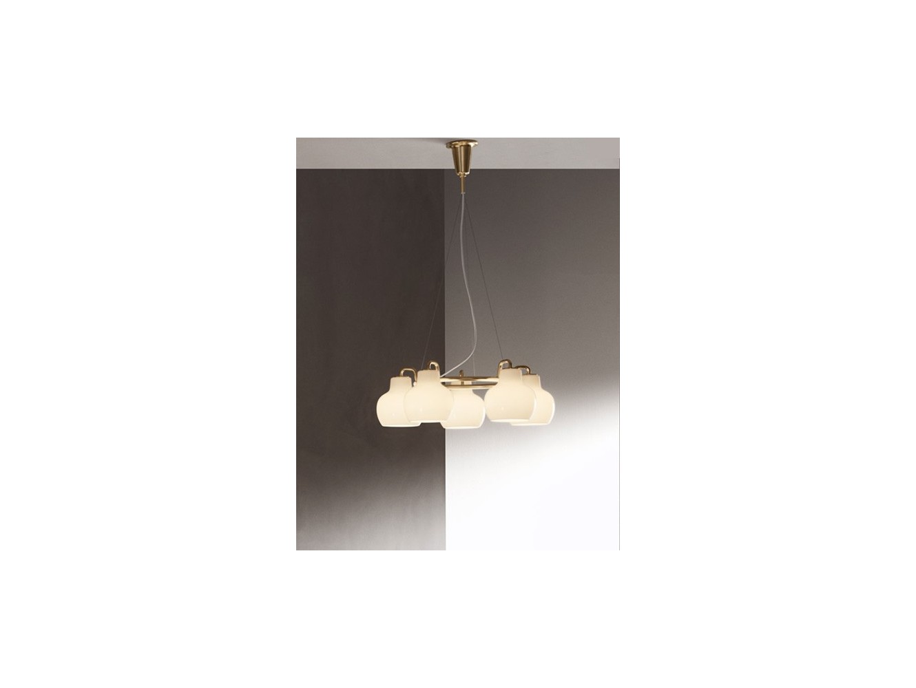 Louis Poulsen lámpara de Suspensión VL RING CROWN 5 5X40W E27 SUS