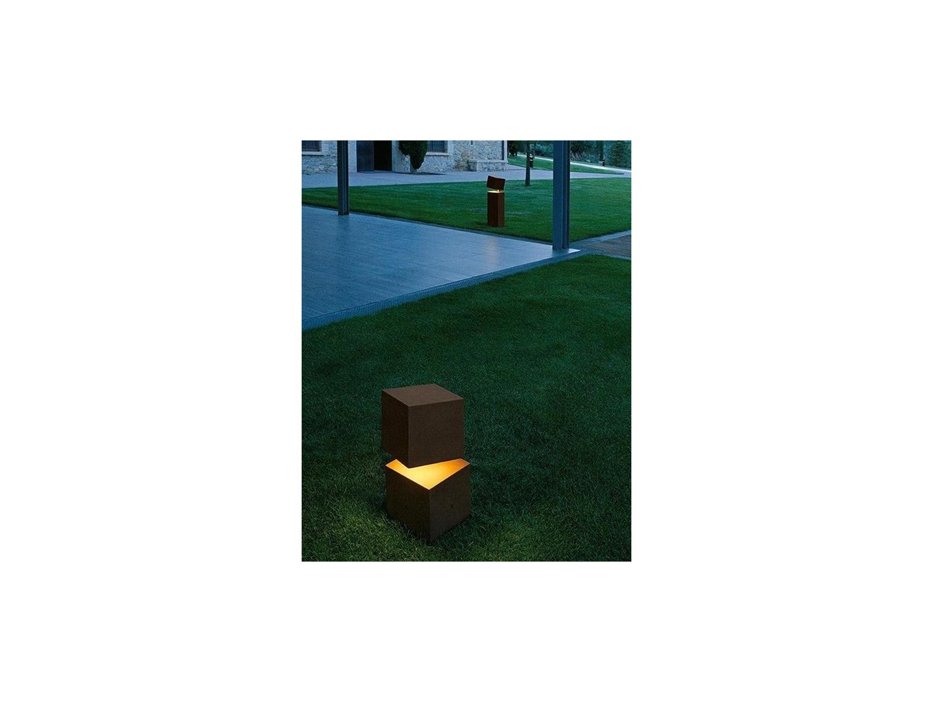 Vibia lámpara de superficie de exterior LED Break 4101
