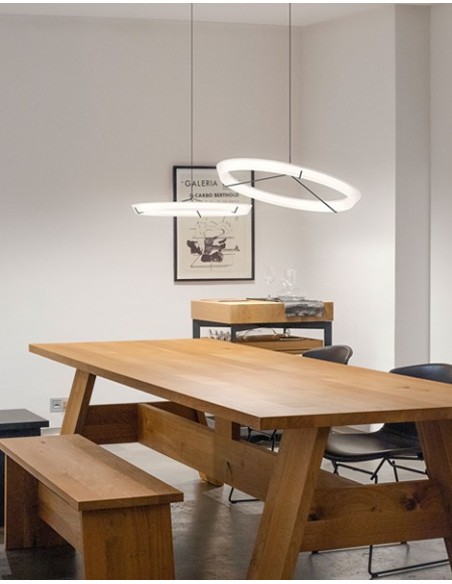 Vibia lámpara de suspensión LED Halo Jewel 2350