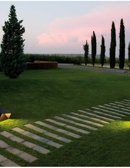 Vibia lámpara de superficie de exterior LED Break 4108