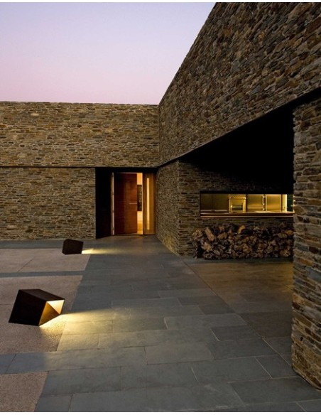 Vibia lámpara de superficie de exterior LED Break 4108