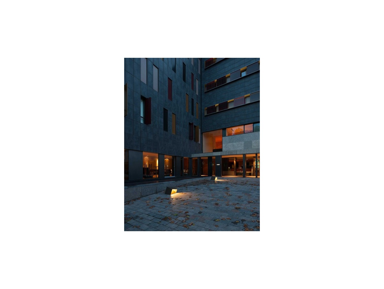 Vibia lámpara de superficie de exterior LED Break 4108