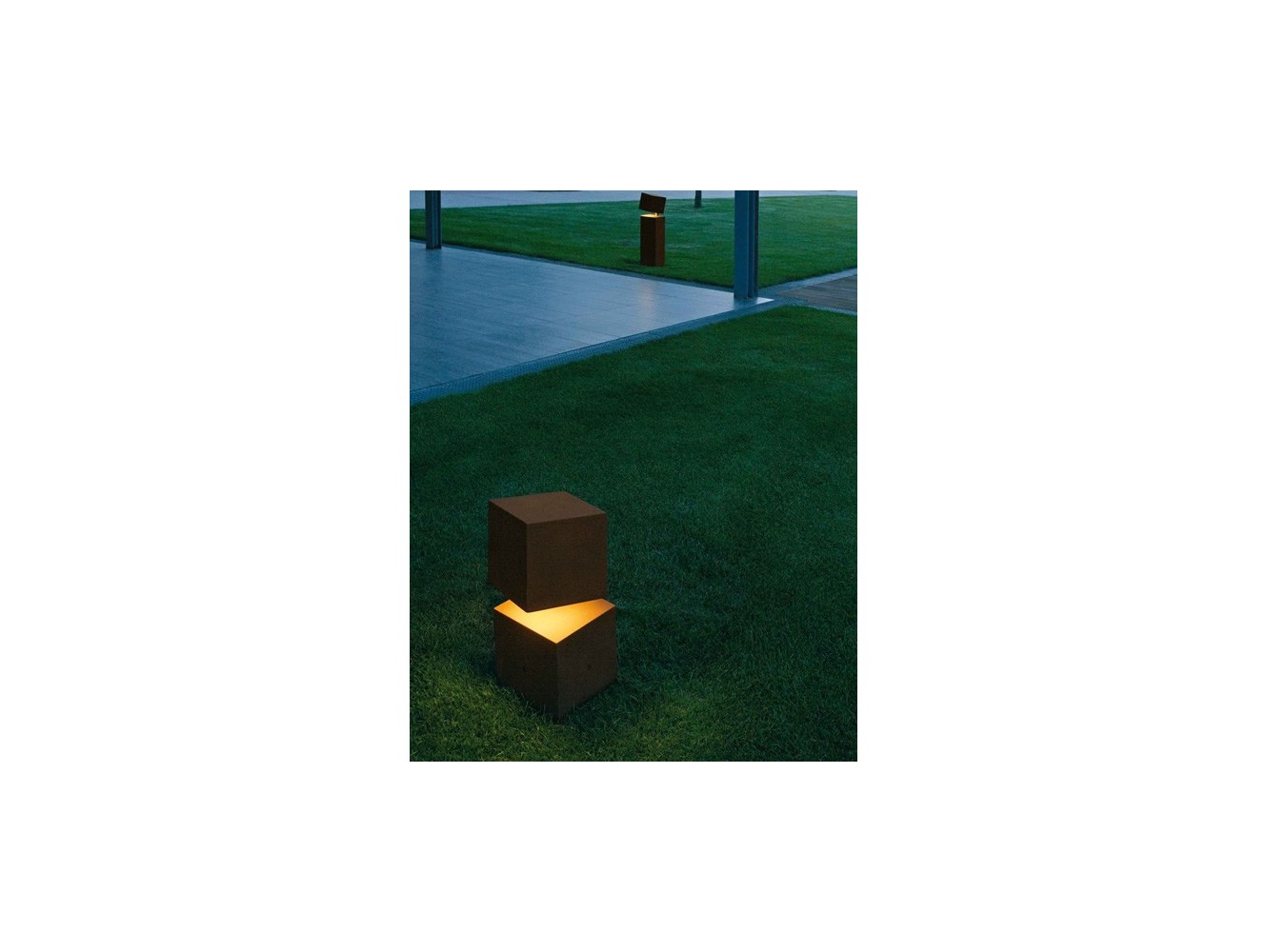 Vibia lámpara de superficie para exterior LED Break 4106