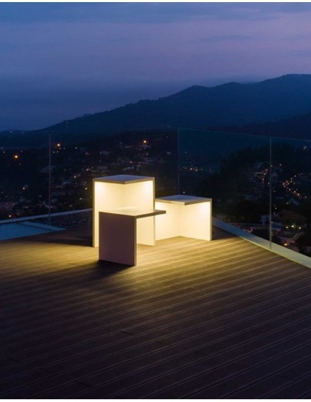 Vibia lámpara de suelo para exterior LED Emty 4130