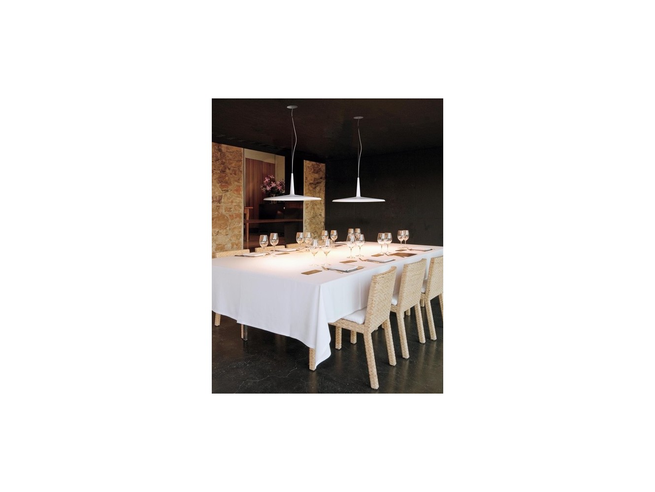 Vibia lámpara de suspensión LED Skan 0275