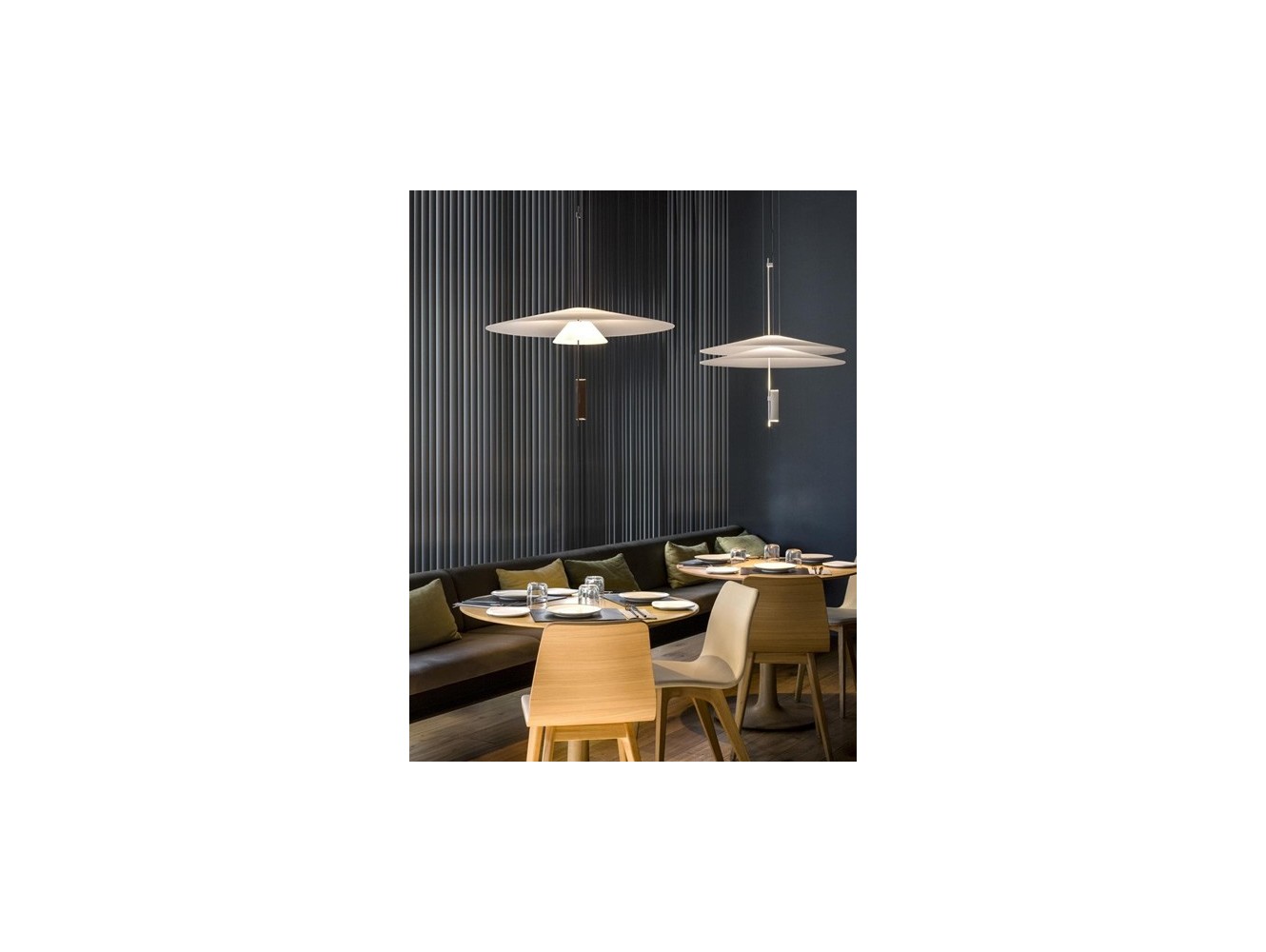 Vibia lámpara de suspensión LED Flamingo 1510