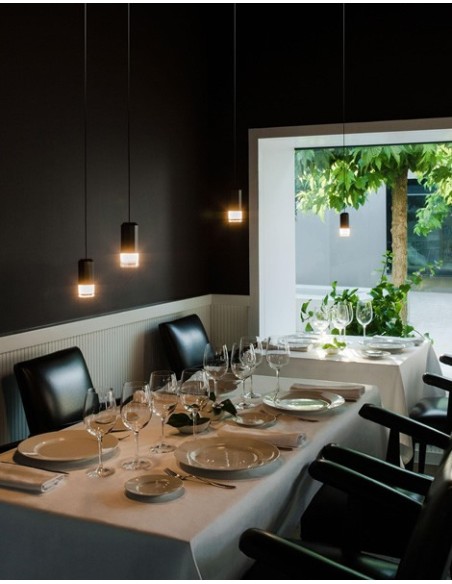 Vibia lámpara de suspensión LED Wireflow FreeForm 0345