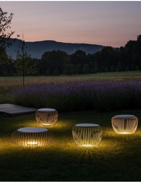 Vibia lámpara de superficie de exterior LED Meridiano 4710