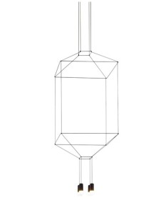 Vibia lámpara de suspensión LED Wireflow 0311