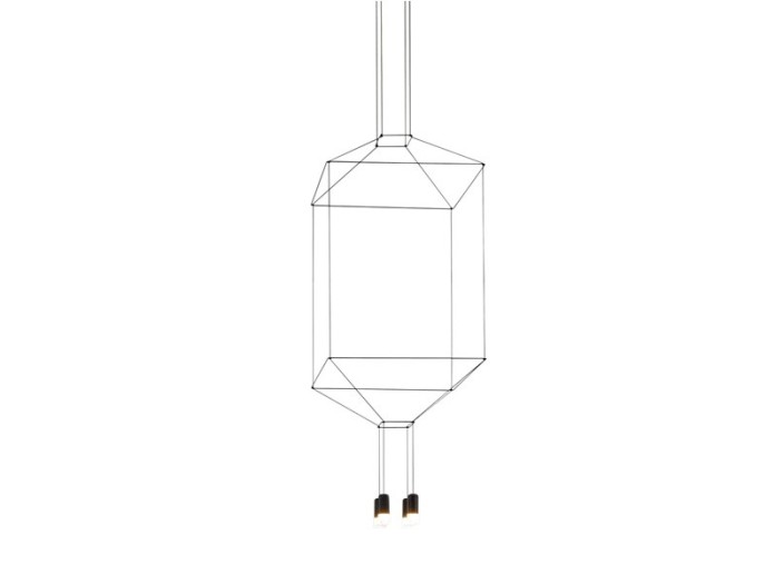 Vibia lámpara de suspensión LED Wireflow 0311