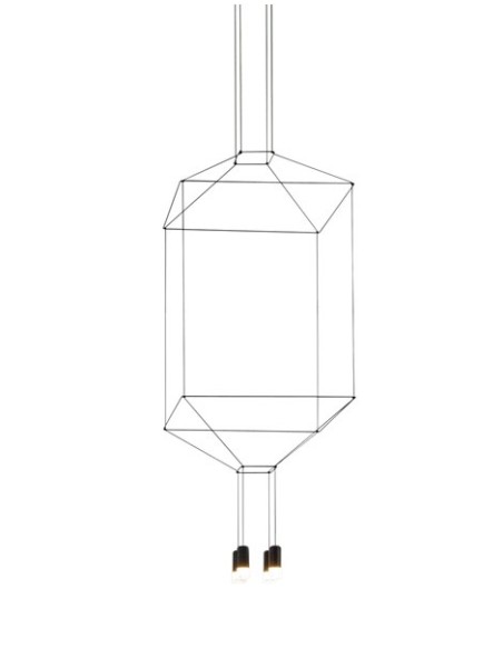 Vibia lámpara de suspensión LED Wireflow 0311