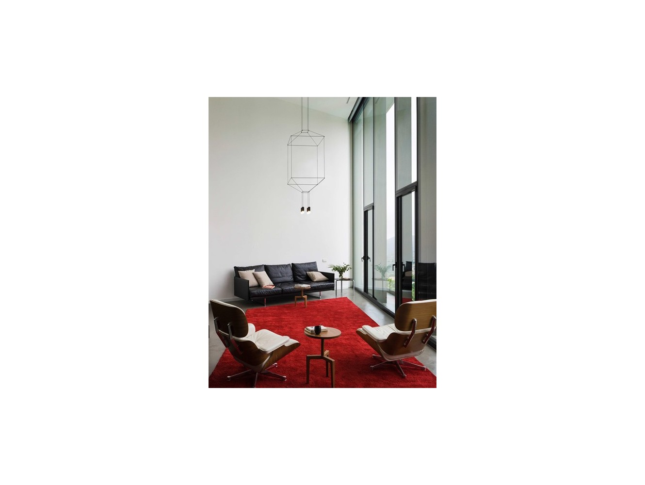 Vibia lámpara de suspensión LED Wireflow 0311