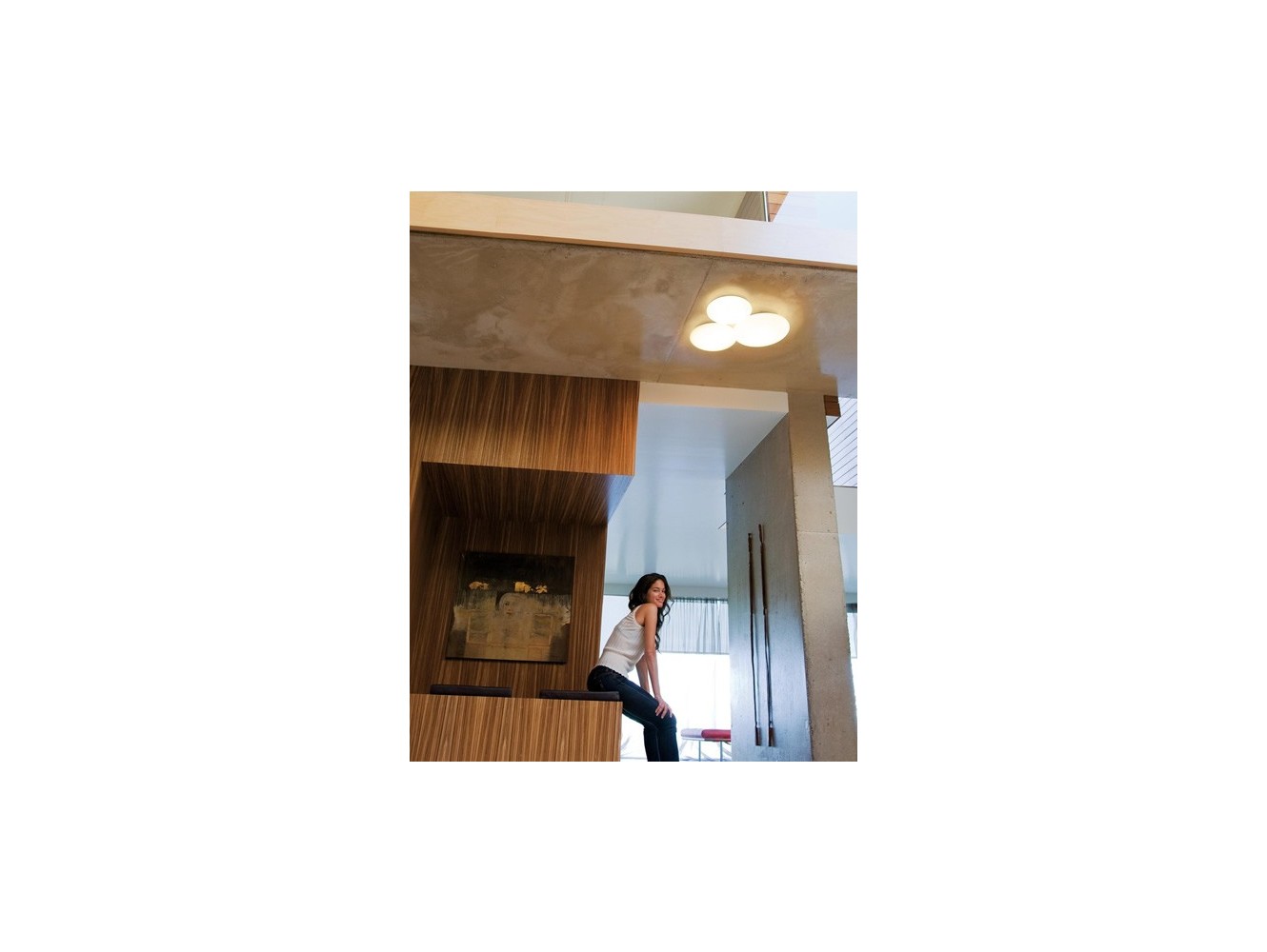 Vibia lámpara de techo LED Puck 5437