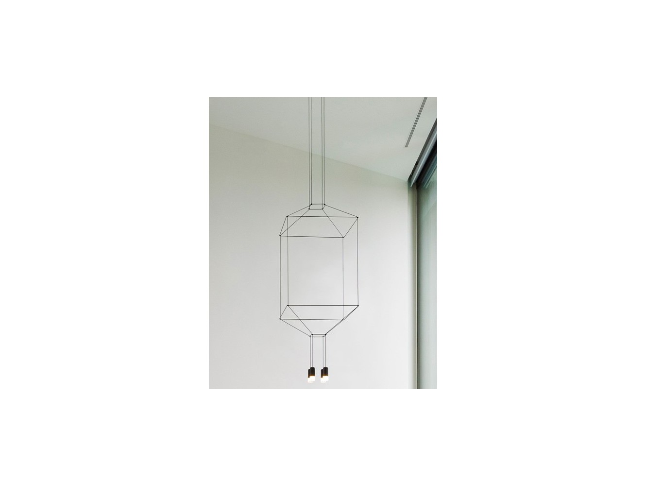 Vibia lámpara de suspensión LED Wireflow 0311