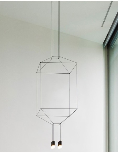 Vibia lámpara de suspensión LED Wireflow 0311