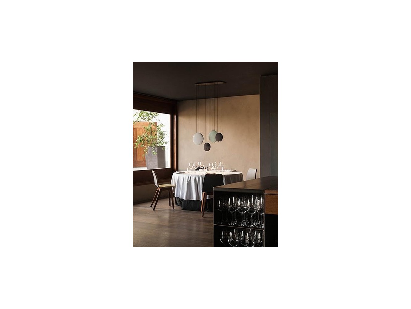 Vibia lámpara de suspensión LED Cosmos 2500