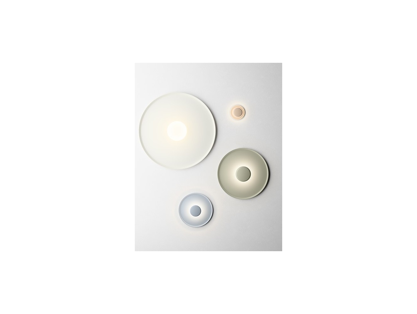 Vibia Top Lámpara de pared y techo ø 90 cm