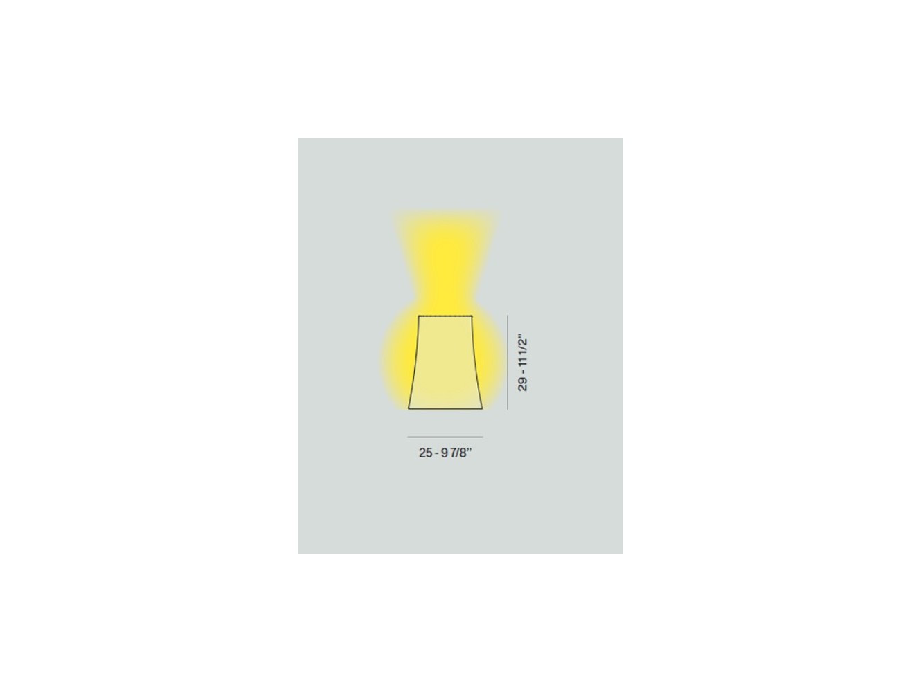 Foscarini Birdie Zero Grande lámpara de sobremesa  
