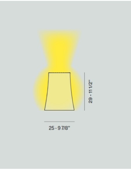 Foscarini Birdie Zero Grande lámpara de sobremesa  