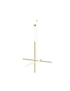 Flos Lámpara de suspensión Coordinates S1 Anonizado Champagne
