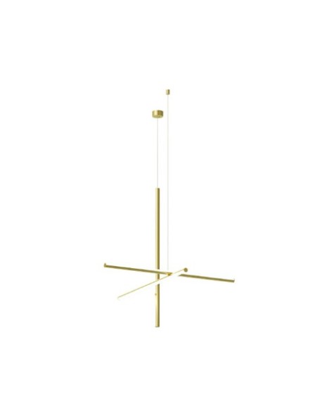 Flos Lámpara de suspensión Coordinates S1 Anonizado Champagne