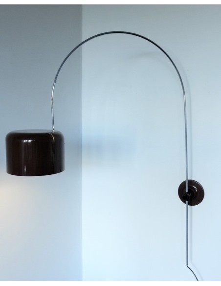 Oluce lámpara de pared con arco pequeña Coupe