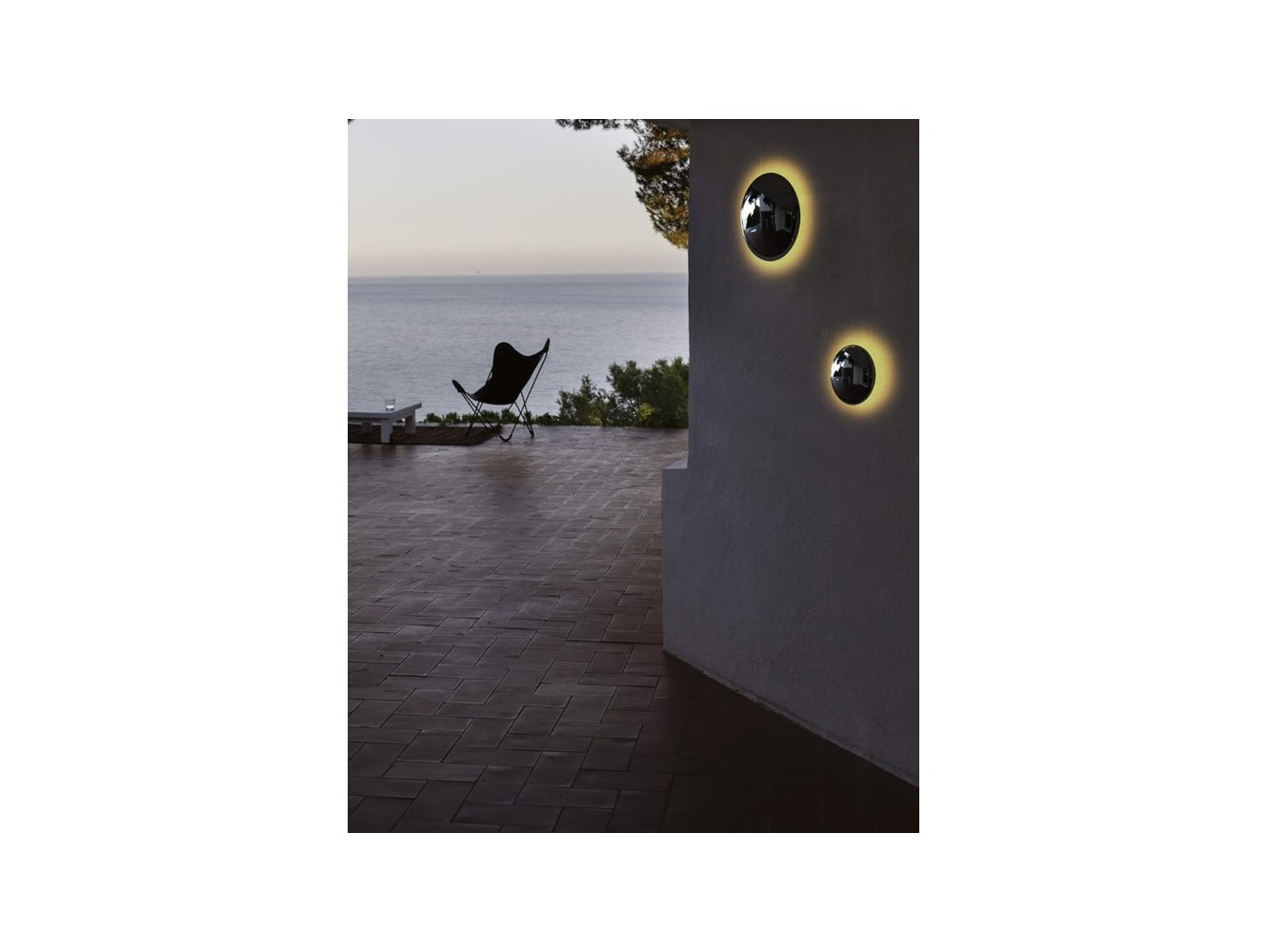 Marset BABILA 28 aplique de pared de exterior