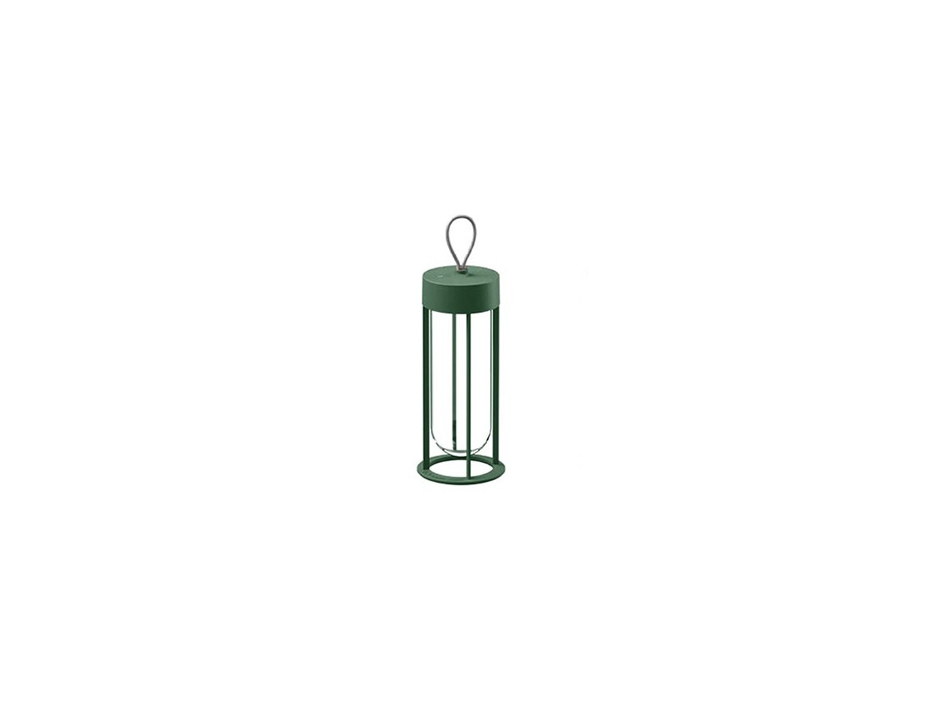 Flos In Vitro Unplugged Lámpara de suspensión Verde 2700K