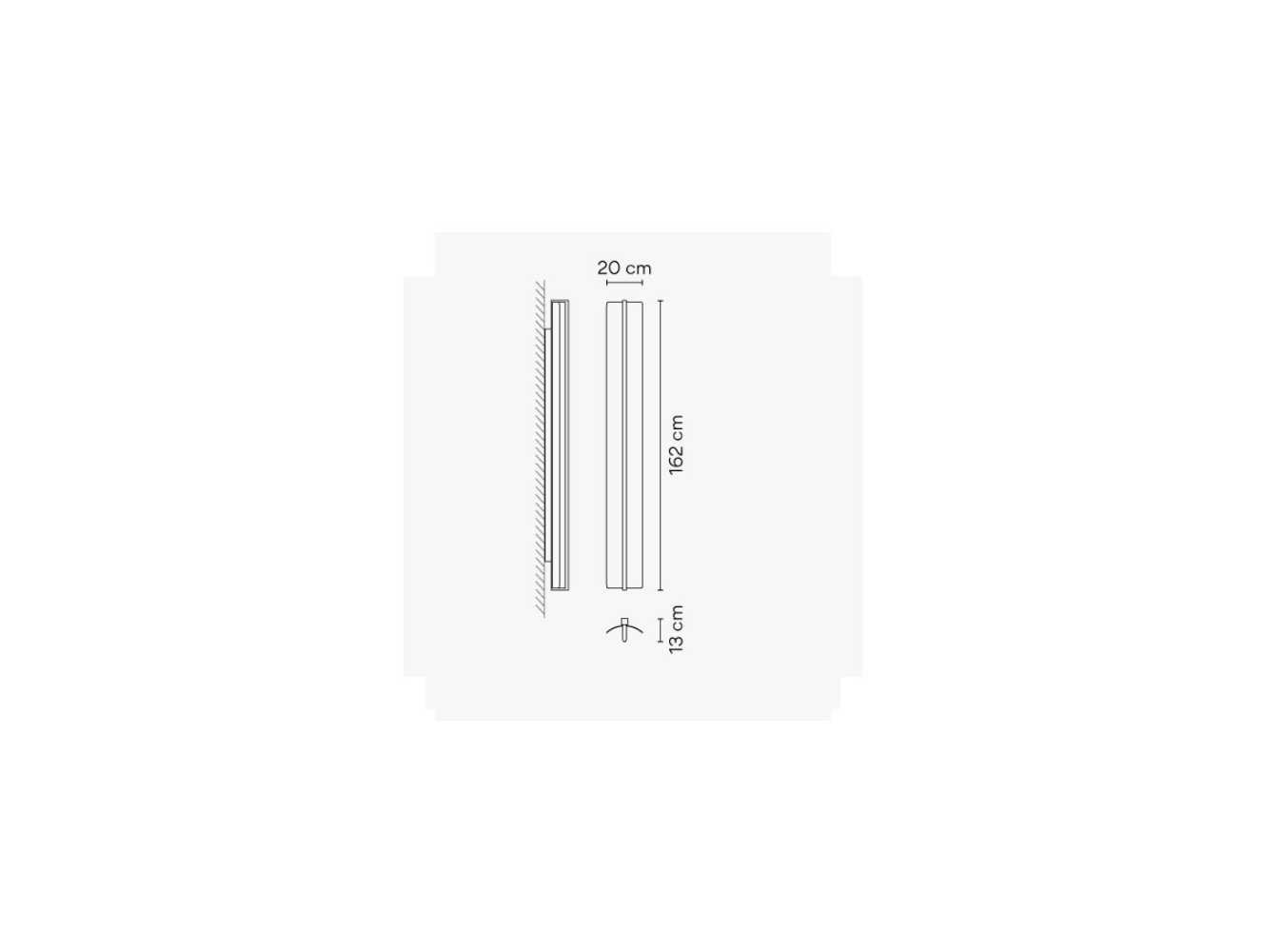 Vibia Kontur lámpara de pared 18