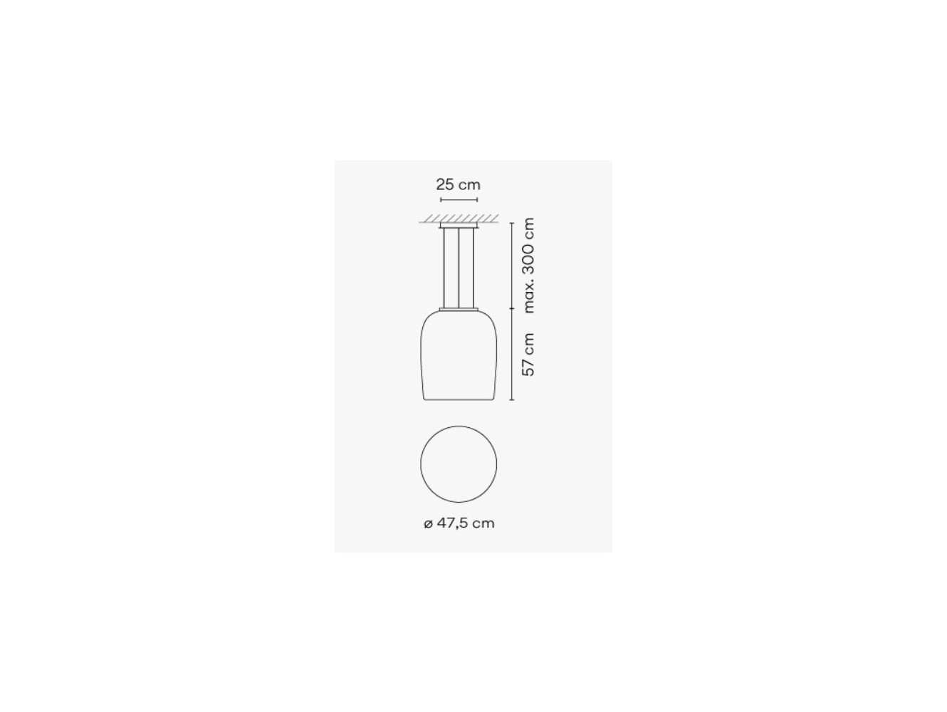 Vibia Ghost lámpara de suspensión