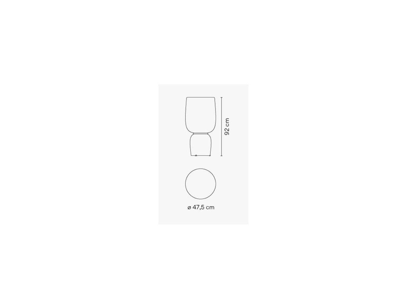 Vibia Ghost lámpara de sobremesa 65