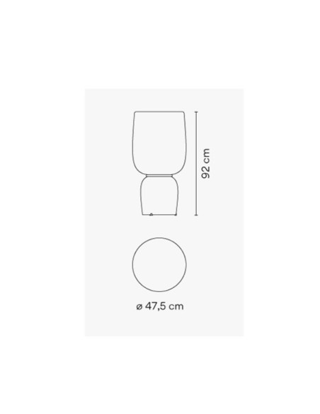 Vibia Ghost lámpara de sobremesa 65