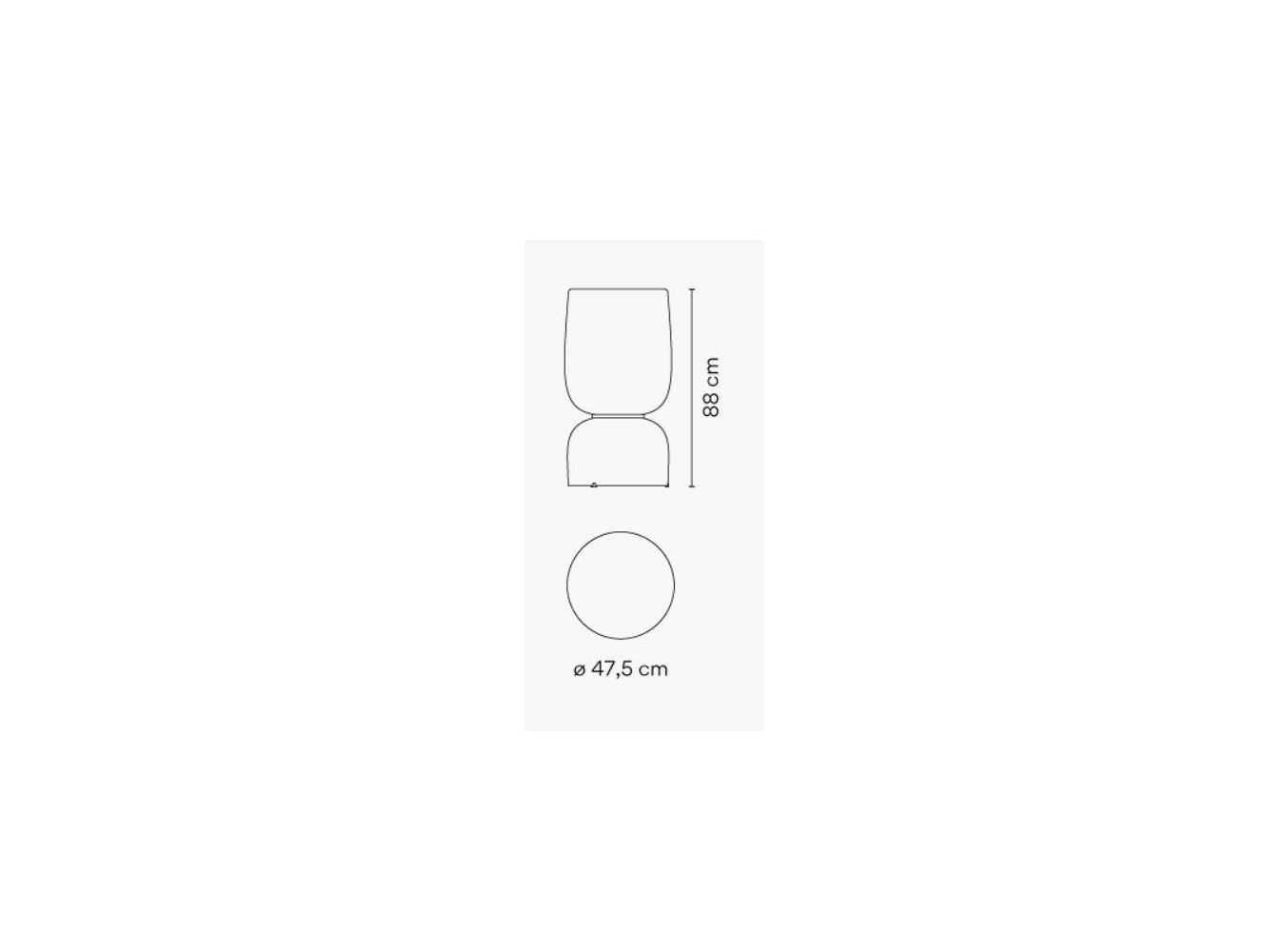 Vibia Ghost lámpara de sobremesa 70