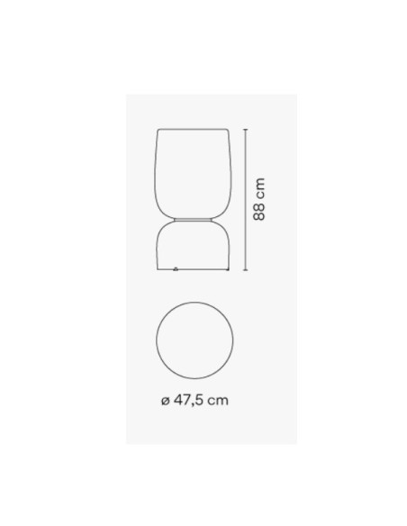 Vibia Ghost lámpara de sobremesa 70