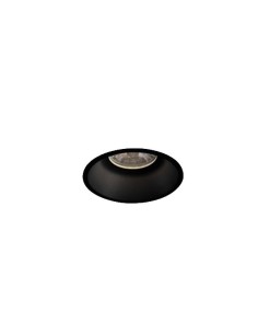 Wever & Ducré Downlight empotrado Deep Ip44 1.0 Par16 Max35W Gu10 Negro