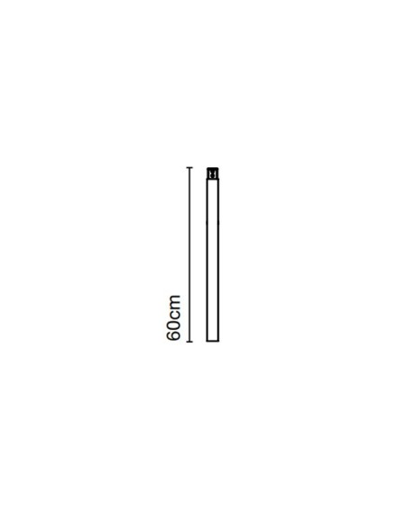 Marset Extensión Ambrosia 60cm Negro