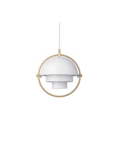 Gubi Multi-Lite lámpara de suspensión pequeña Latón