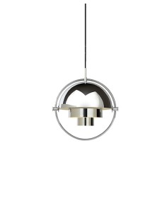 Gubi Multi-Lite lámpara de suspensión pequeña Cromado