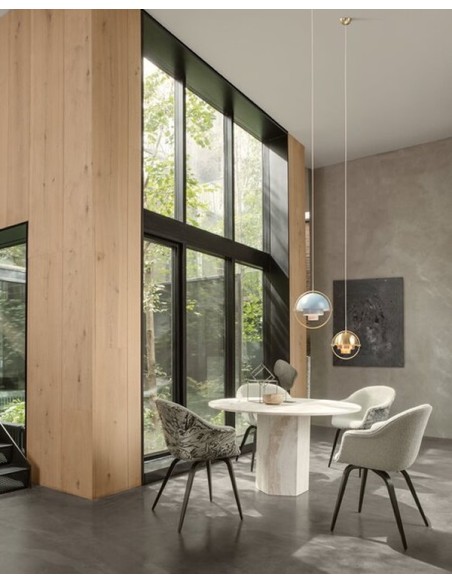 Gubi Multi-Lite lámpara de suspensión Latón